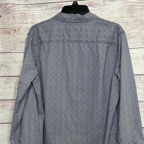 Ralph Lauren Denim & Supply Long Sleeve Micro Floral Button Up Shirt Size Medium - Picture 11 of 11